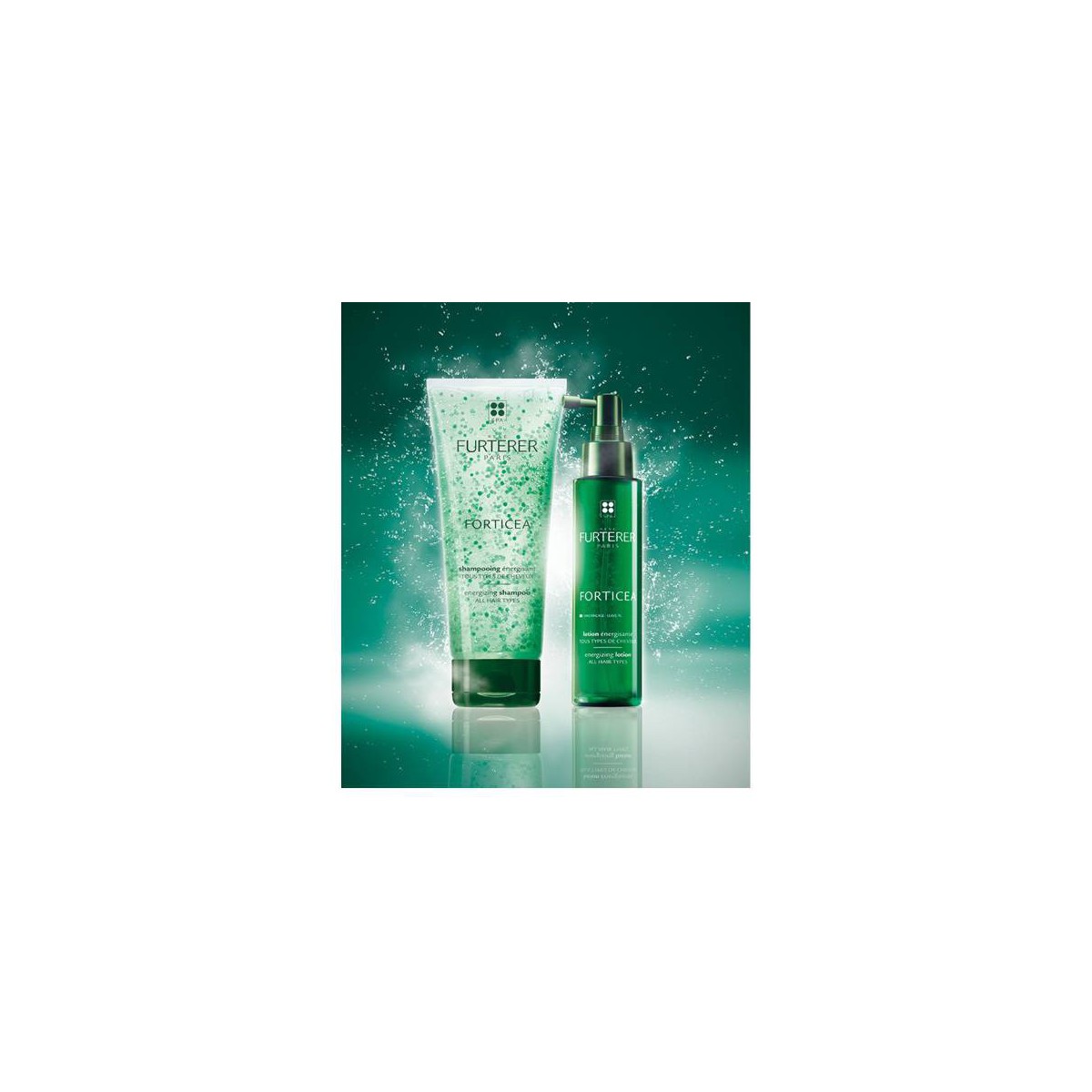 RENE FURTERER PACK FORTICEA LOCION  CHAMPU 50ML