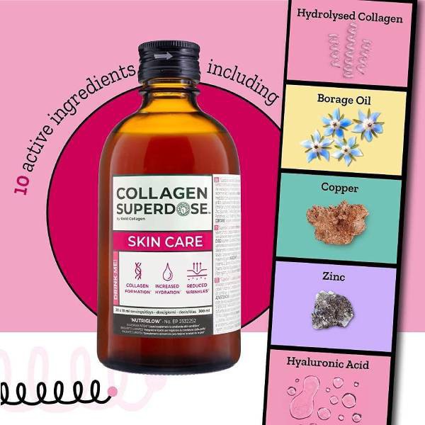 GOLD COLLAGEN SUPERDOSE SKIN CARE 1 FRASCO 300 ml