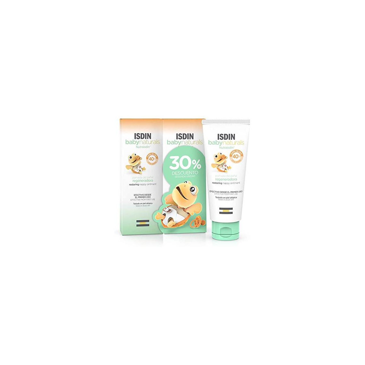 ISDIN BABY NATUALS NUTRAISDIN PACK DUPLO POMADA...