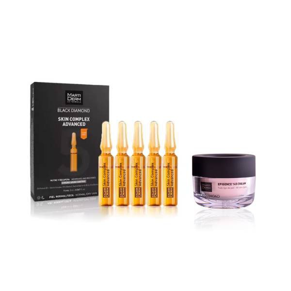 MARTIDERM PACK BLACK DIAMOND 5 AMP SKIN COMPLEX ADVANCED 50ML EPIGENCE 145