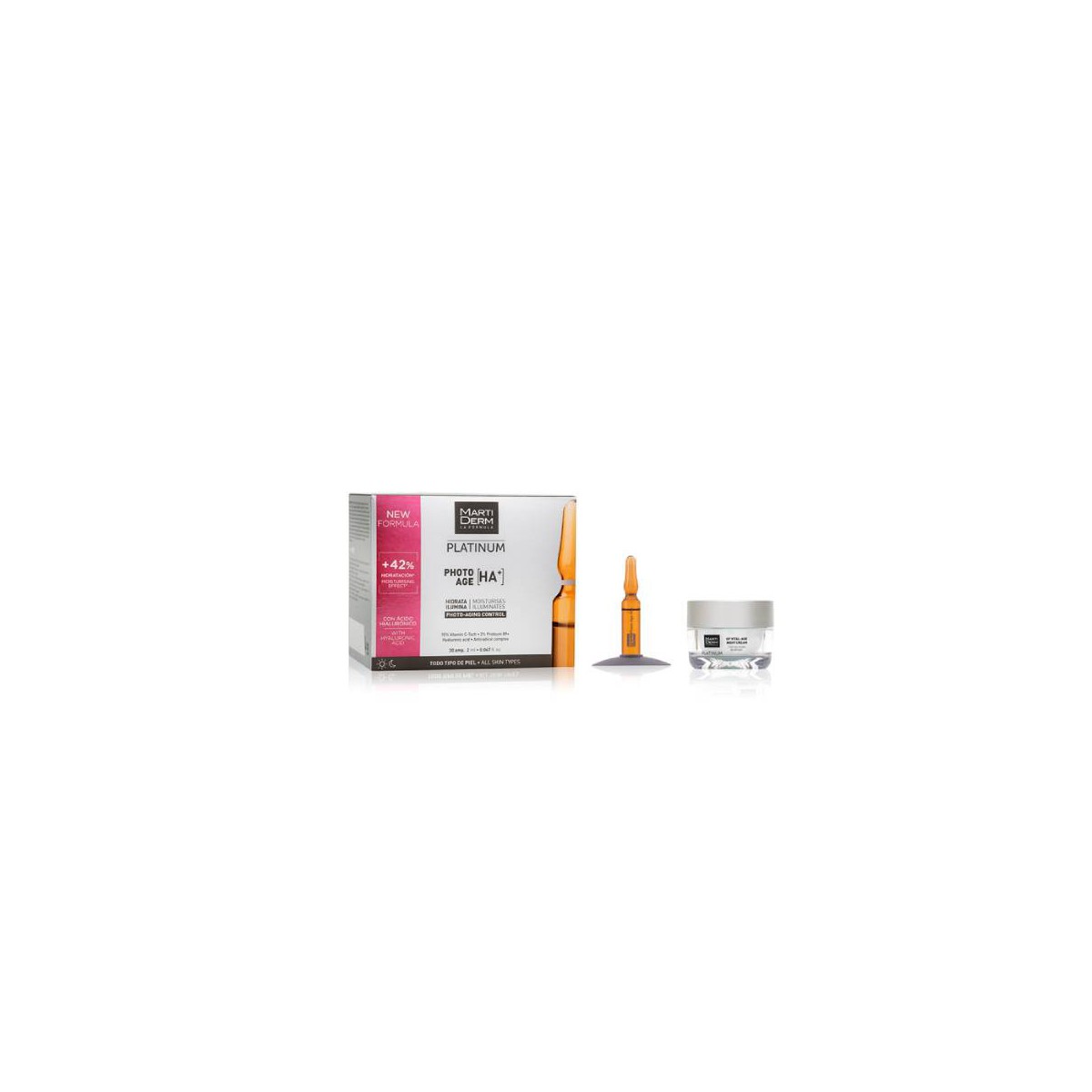 MARTIDERM PACK PLATINUM  30 AMP PHOTO AGE 15ML...