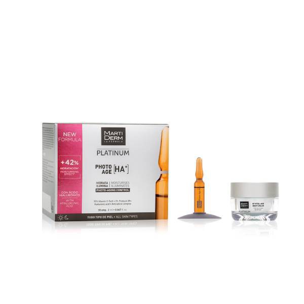MARTIDERM PACK PLATINUM  30 AMP PHOTO AGE 15ML GF VITAL AGE NIGHT CREAM