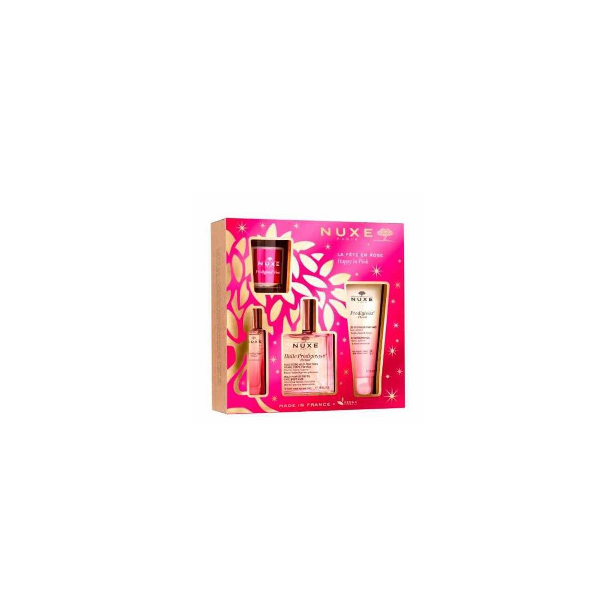 NUXE PRODIGIEUX COFRE 2021 ROSA GEL DE DUCHA...