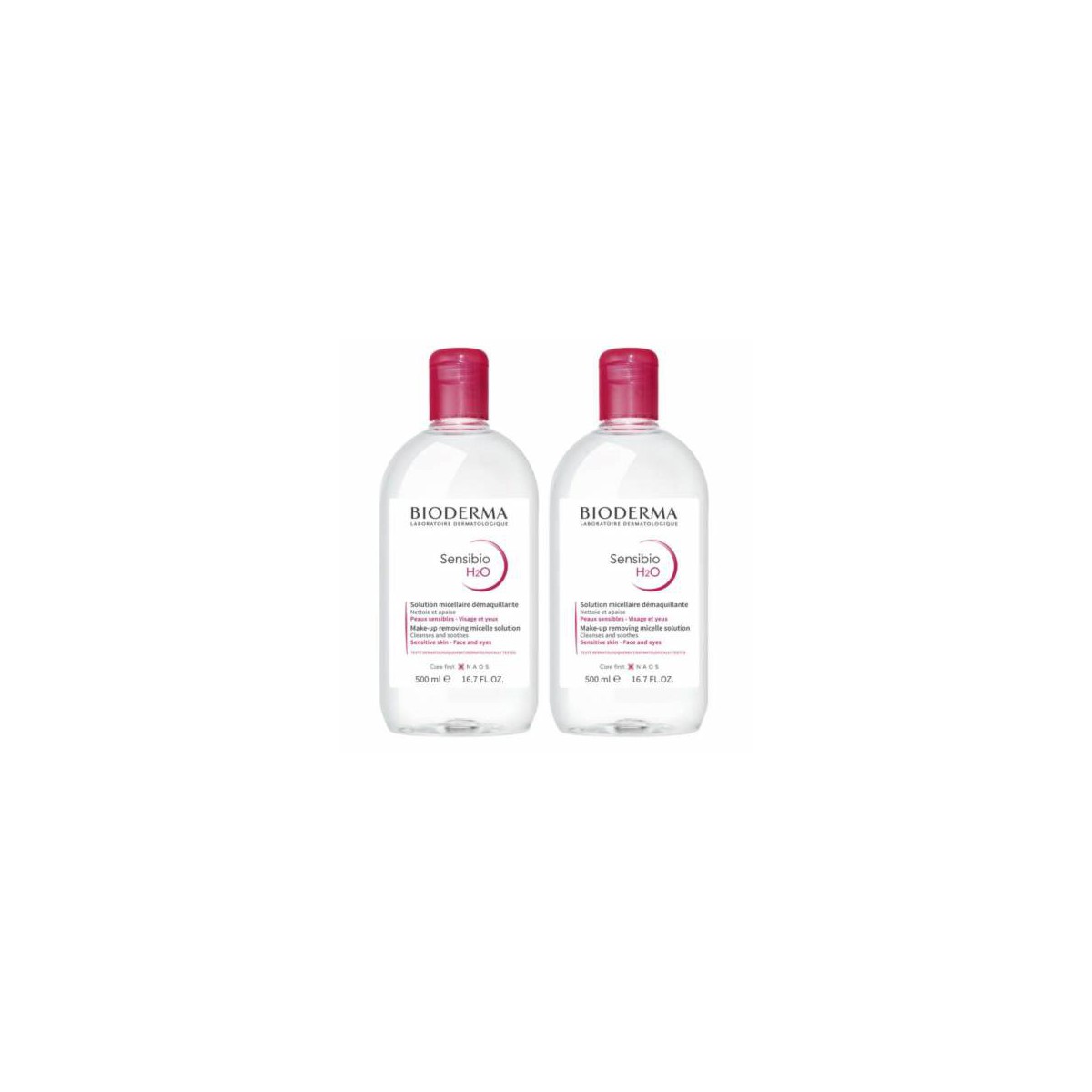 BIODERMA SENSIBIO H2O 2X500ML