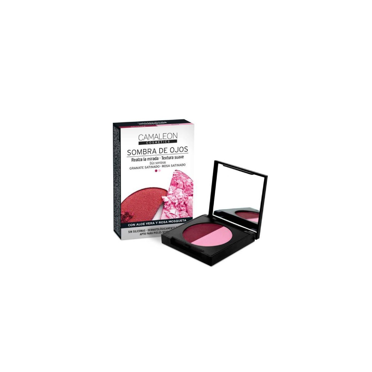 CAMALEON COSMETIC SOMBRA DE OJOS DUO GRANATE...