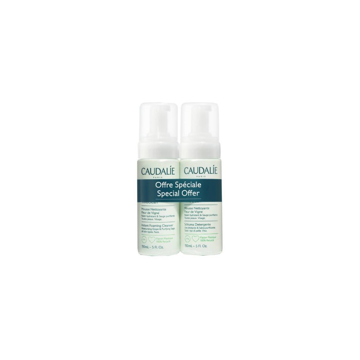 CAUDALIE VINOCLEAN ESPUMA LIMPIADORA 150ML PACK...