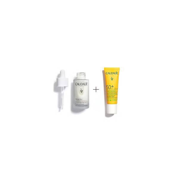 CAUDALIE PACK VINOPERFECT SERUM 30ML  VINOSUN OCEAN PROTECT SPF 50 20ML