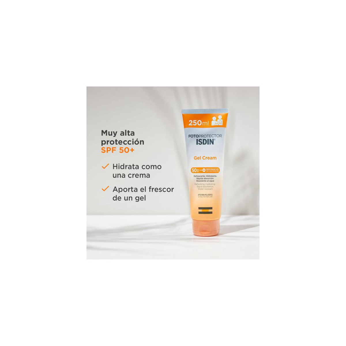 FOTOPROTECTOR ISDIN GEL CREAM SPF 50 1 ENVASE...