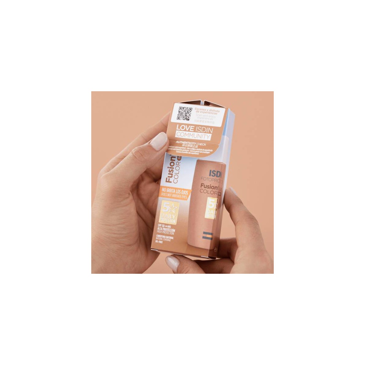 FOTOPROTECTOR ISDIN SPF 50 FUSION WATER COLOR 1...