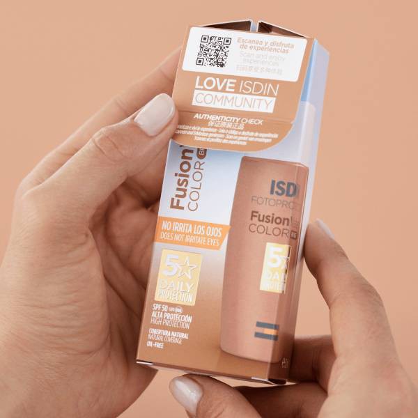 FOTOPROTECTOR ISDIN SPF 50 FUSION WATER COLOR 1 ENVASE 50 ml BRONZE