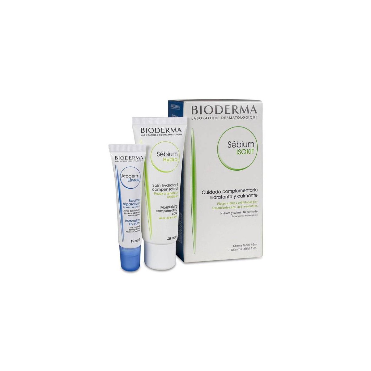 SEBIUM ISOKIT BIODERMA 1 ENVASE 40 ml  1 ENVASE...