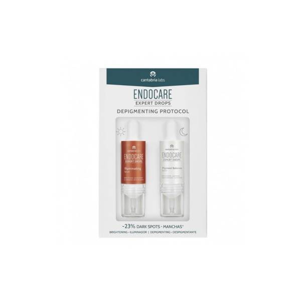 ENDOCARE EXPERT DROPS DEPIGMENTING PROTOCOL 2 ENVASES 10 ml