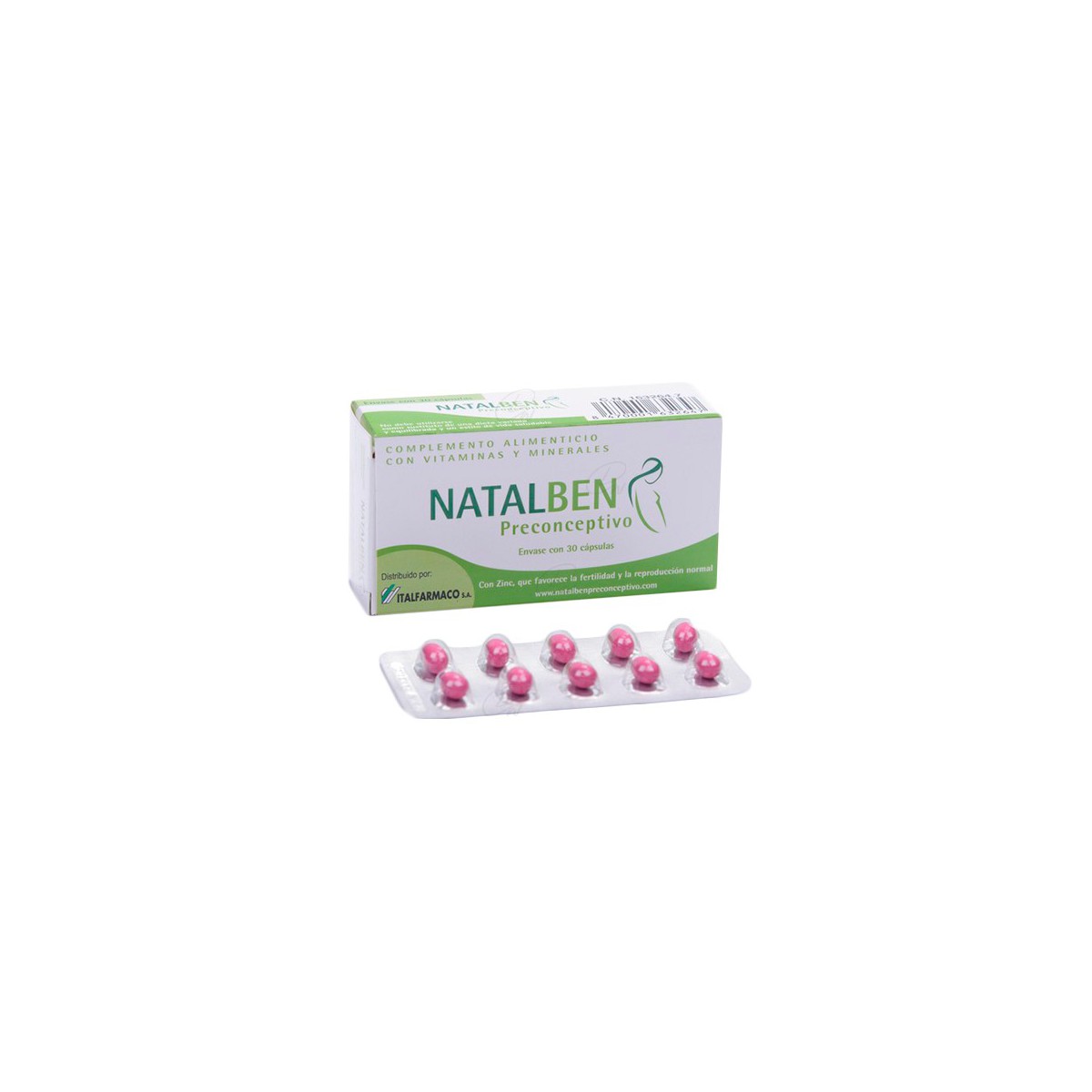 NATALBEN PRECONCEPTIVO 30 CAPS