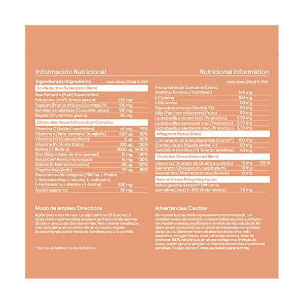 OLISTIC FOR WOMEN 28 viales 25ml