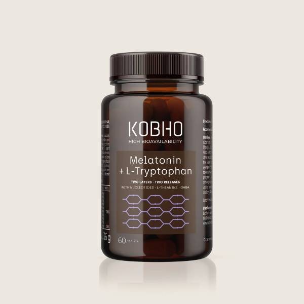 KOBHO MELATONINA + L-TRIPTOFANO 60COMP