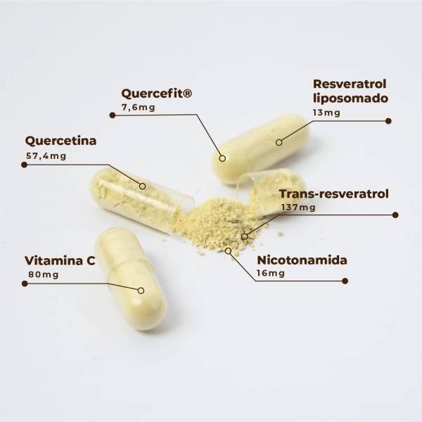 KOBHO TRANS RESVERATROL + QUERCETINA 60CAPS
