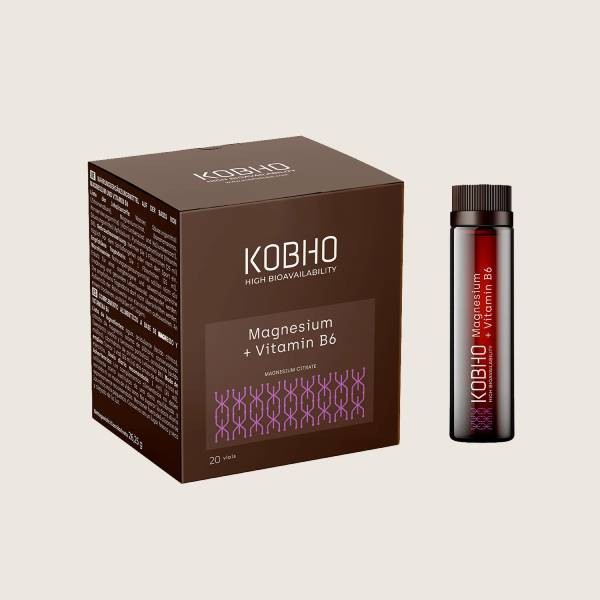 KOBHO MAGNESIO+VITAMINA B6 20VIALES