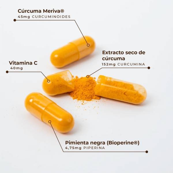 KOBHO CURCUMA + PIMIENTA NEGRA 60 CAPS