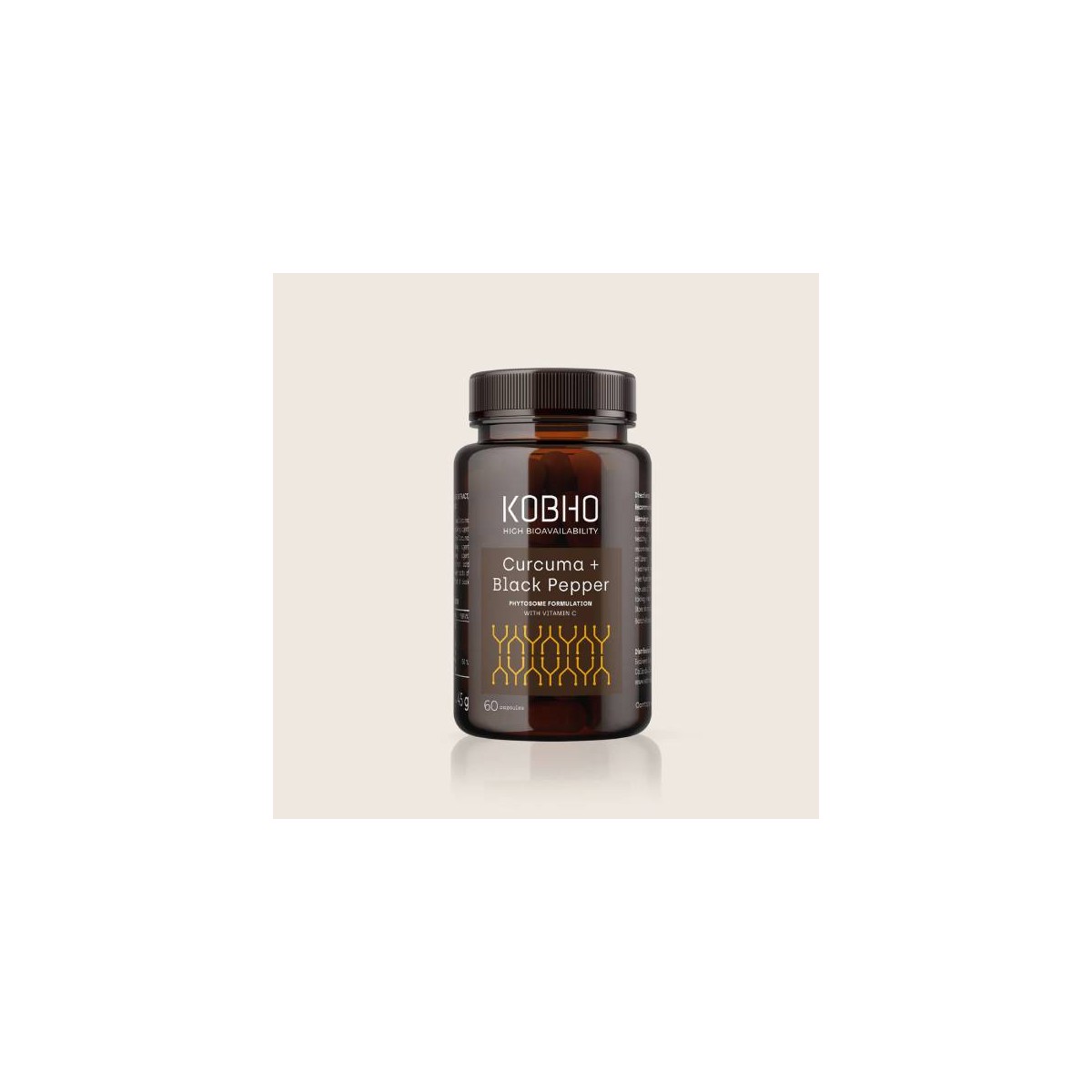 KOBHO CURCUMA + PIMIENTA NEGRA 60 CAPS