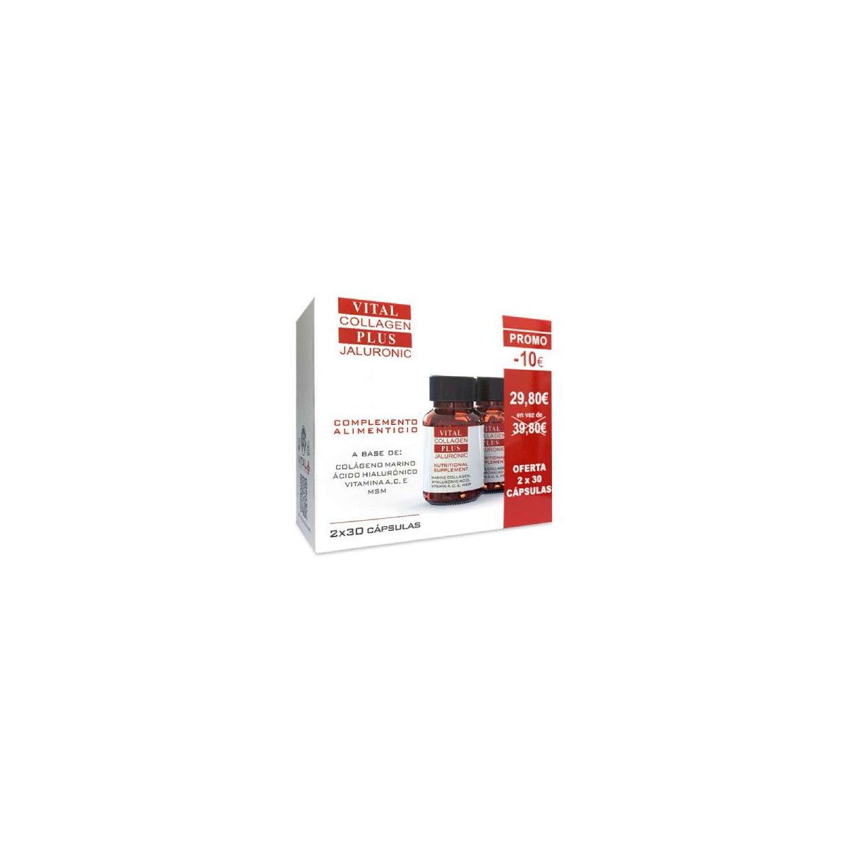VITAL PLUS PACK CÁPSULAS COLLAGEN PLUS JALURONIC