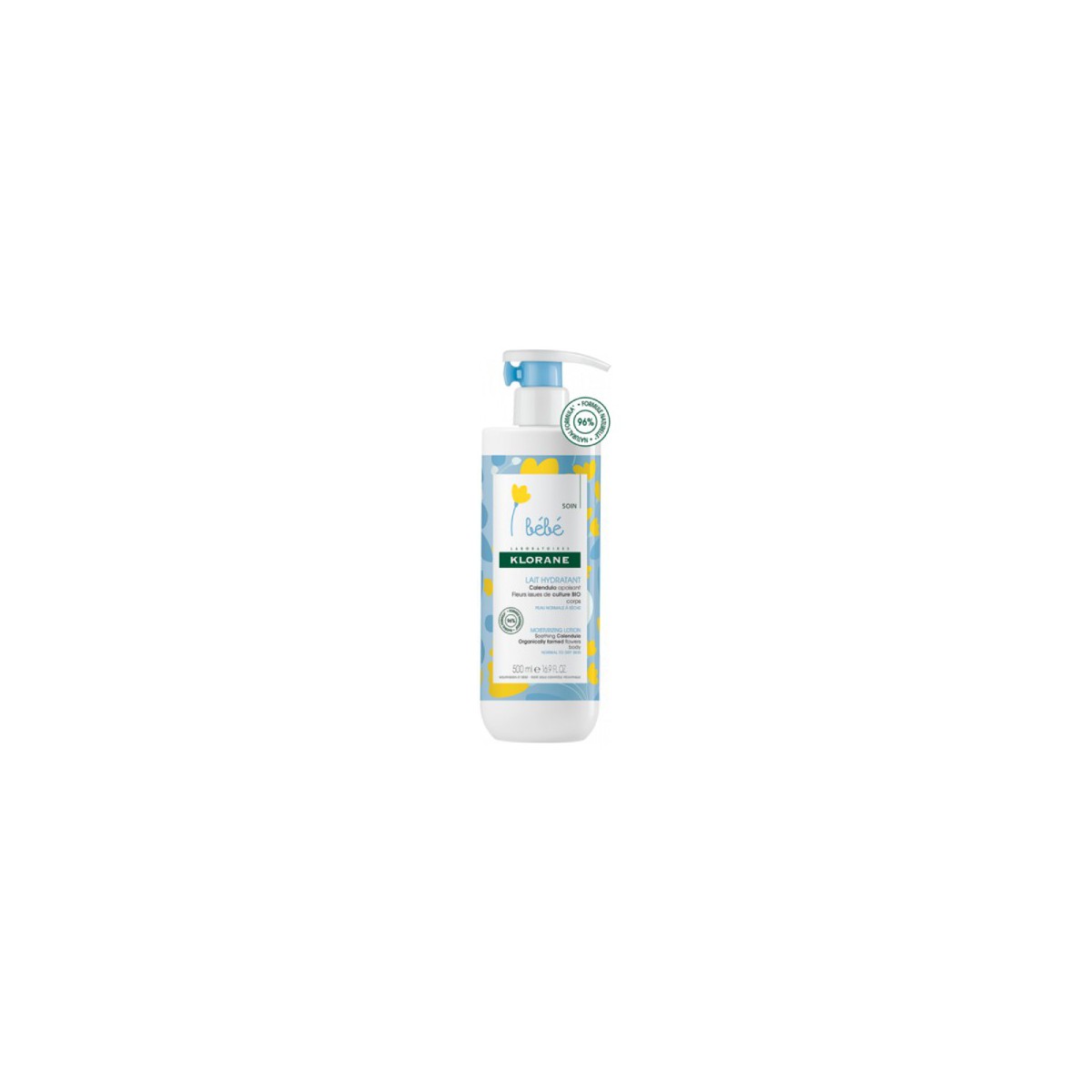 KLORANE BEBE LECHE HIDRATANTE 500 ML