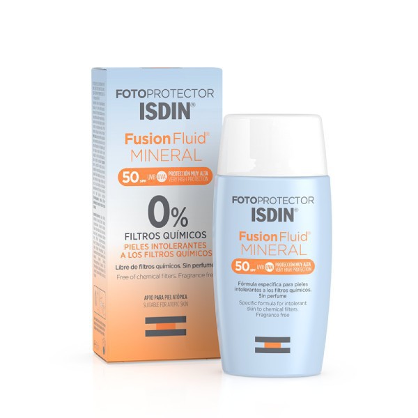 FOTOPROTECTOR ISDIN SPF50 FUSION FLUID MINERAL 50 ML