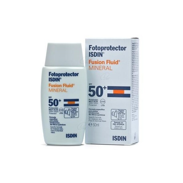 FOTOPROTECTOR ISDIN SPF50 FUSION FLUID MINERAL 50 ML