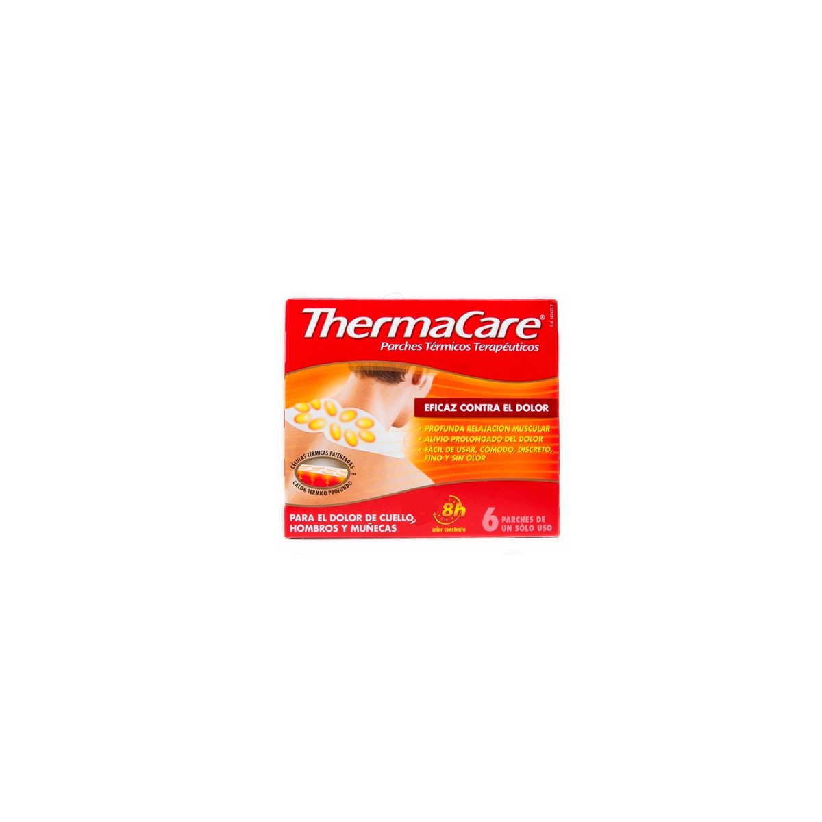 THERMACARE CUELLO HOMBROS Y MUÑECAS 6 PARCHES