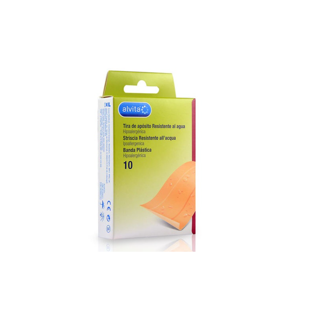 ALVITA APÓSITOS ADHESIVOS TIRA 10 X 6 CM 10 U...