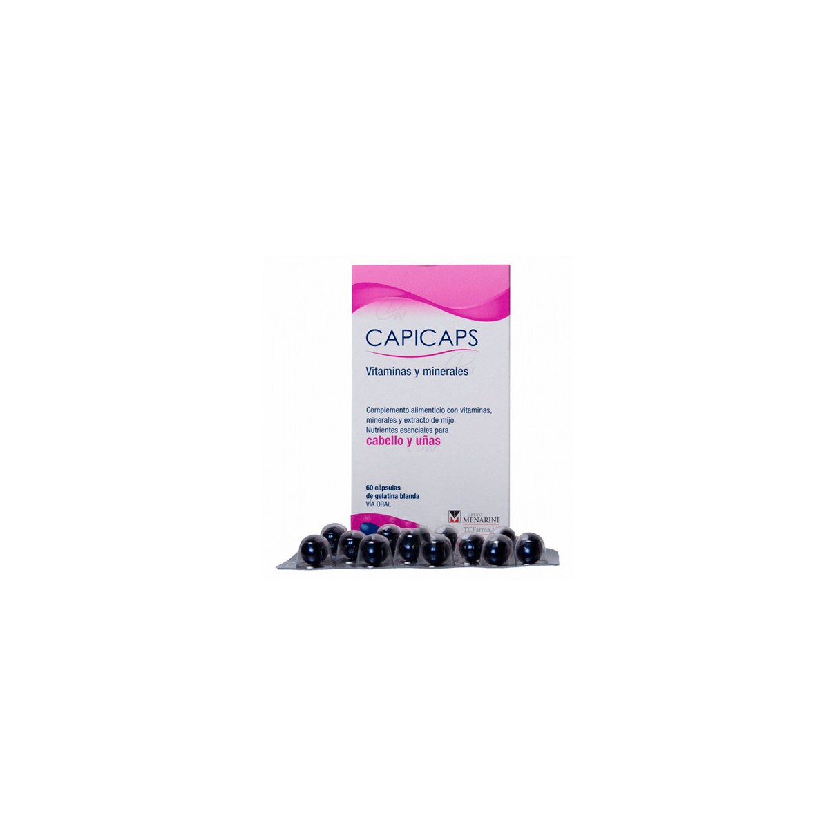 CAPICAPS CAPS GELATINA BLANDA 60 CAPS