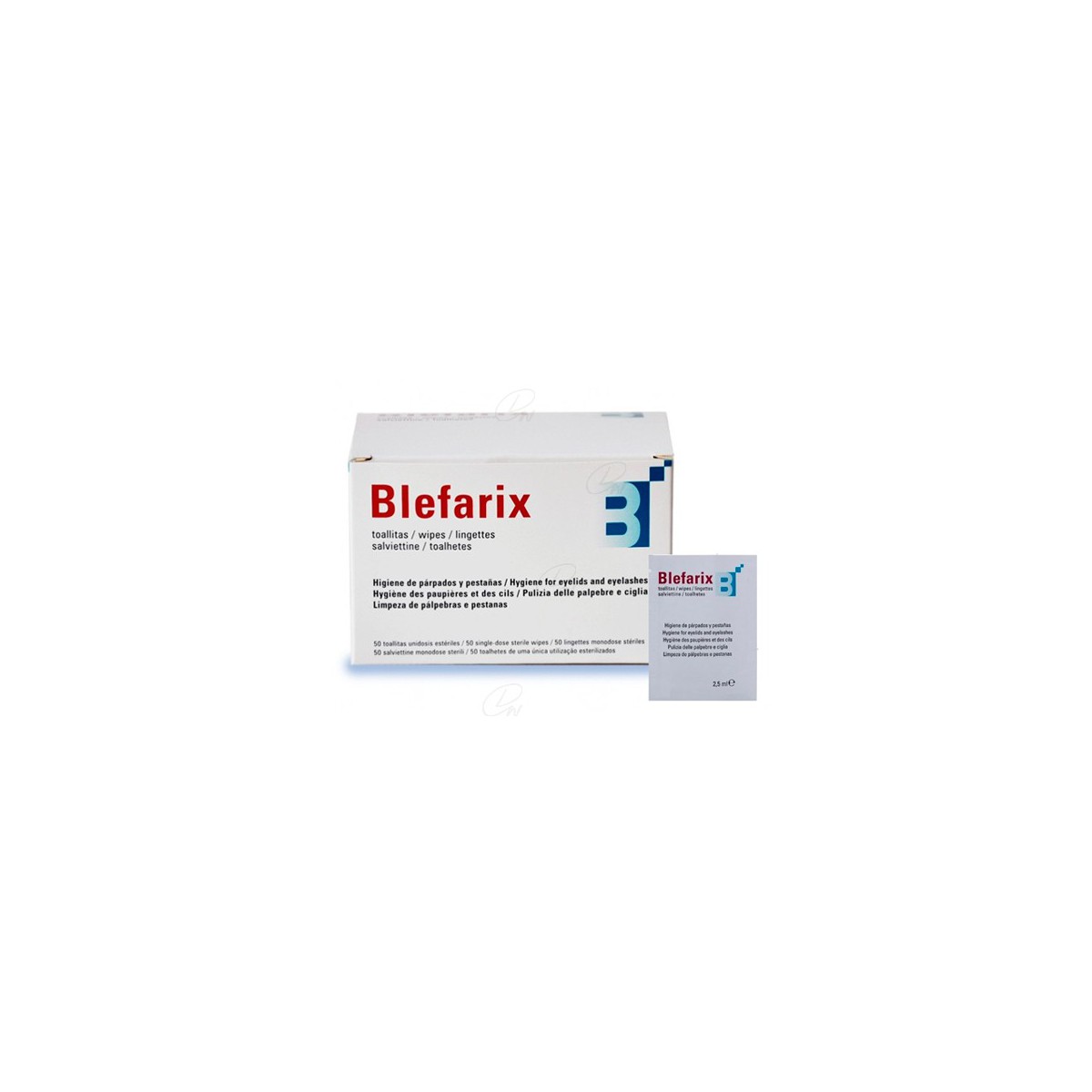 BLEFARIX TOALLITAS 50 TOALLITAS
