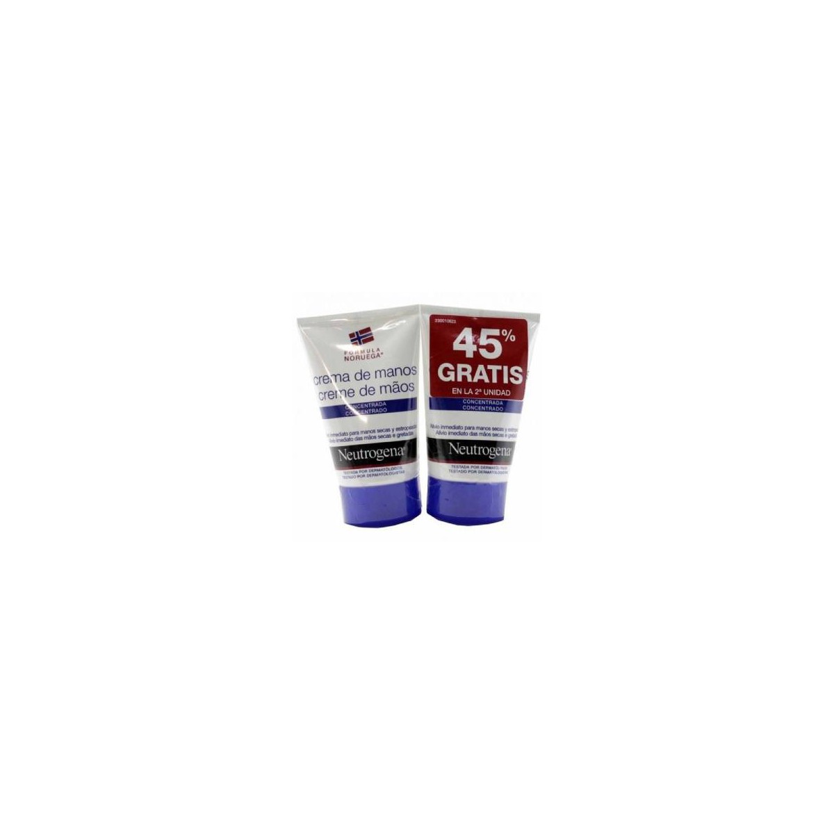 NEUTROGENA CREMA DE MANOS CONCENTRADA 50 ML 2 U