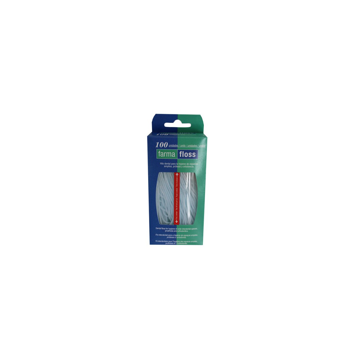 FKD FARMAFLOSS 67 CM 100 UNIDADES