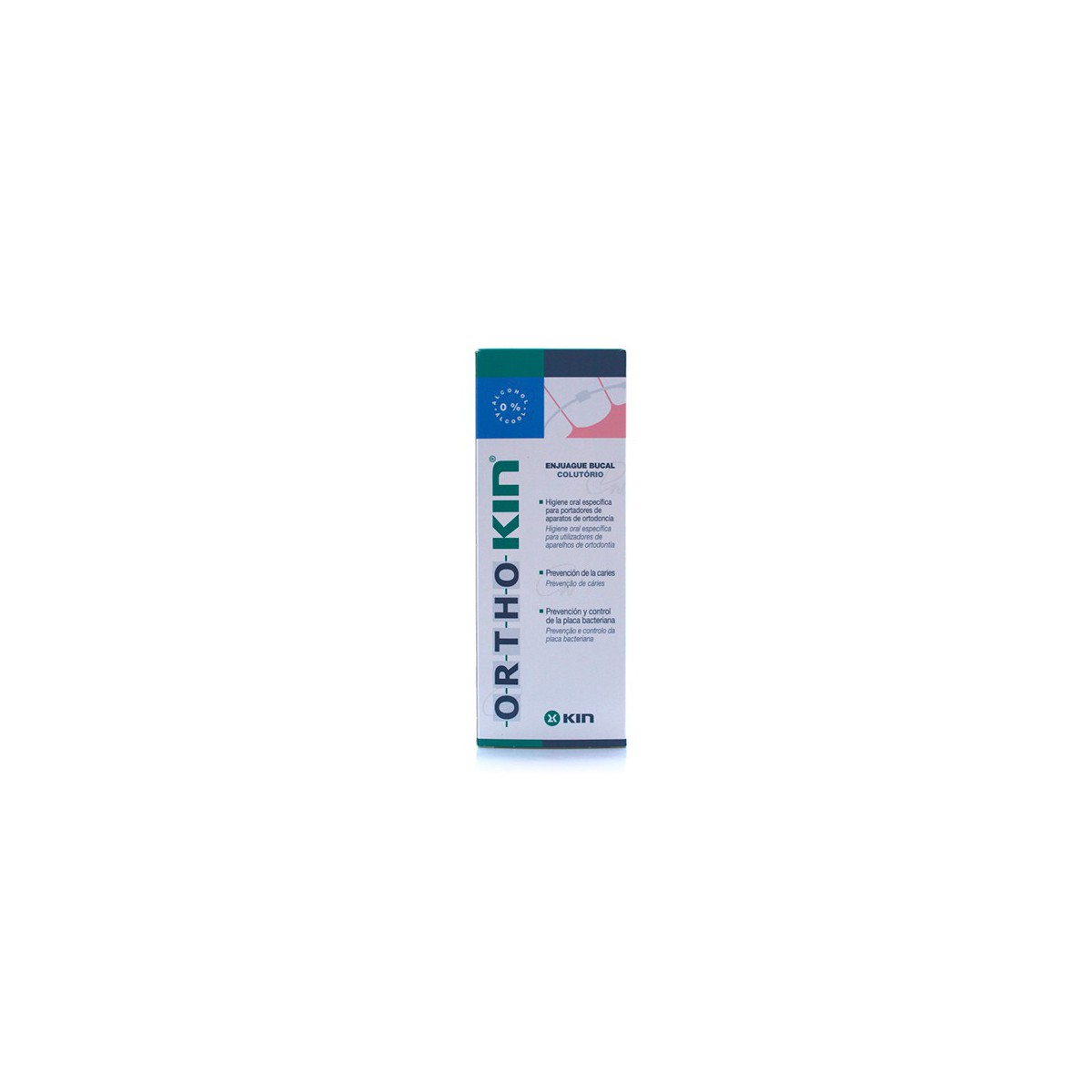 ORTHOKIN ENJUAGUE BUCAL MENTA 500 ML