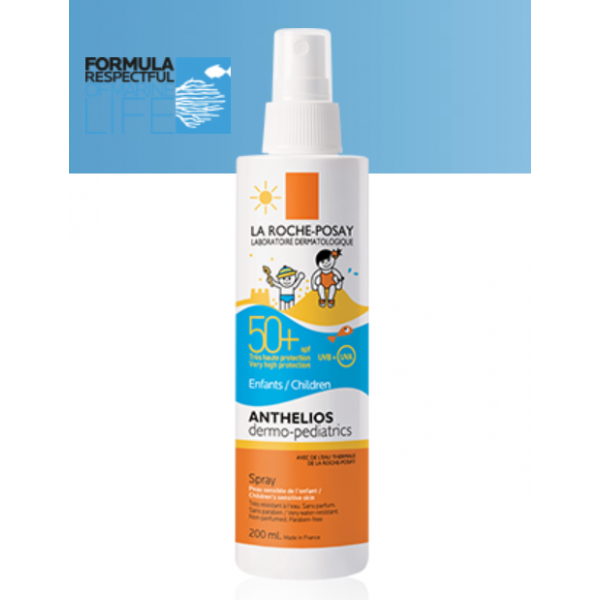 ANTHELIOS DERMOPEDIATRICS en SPRAY SPF 50 de 200mL  La...