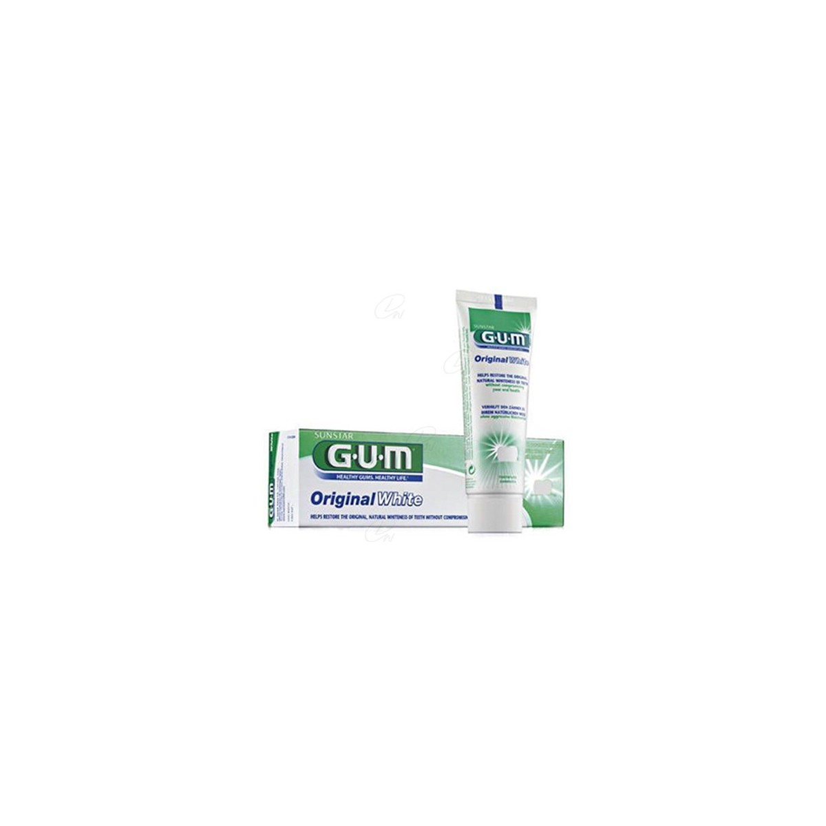 GUM ORIGINAL WHITE PASTA DENTAL 75 ML