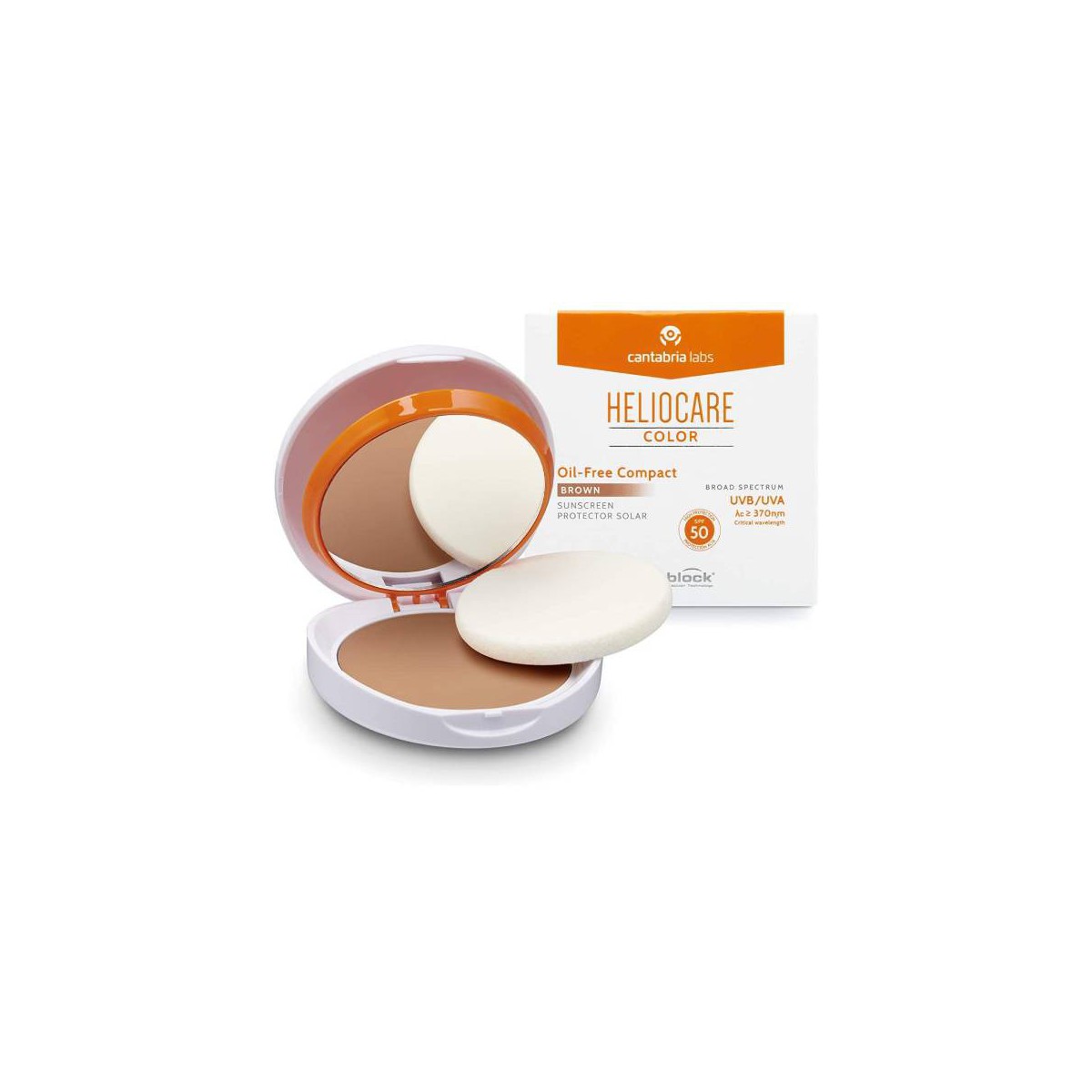 HELIOCARE SPF 50 COMPACTO OIL FREE BROWN 10 G